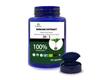 

100% Konjak Extract 20:1 100pcs/bottle Konjak Extract