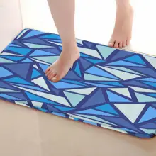 Треугольный Стиль Коврик для ванной комнаты, смешной Противоскользящий коврик для ванной, занавески для душа s аксессуары, соответствующие вашей душевой занавеске