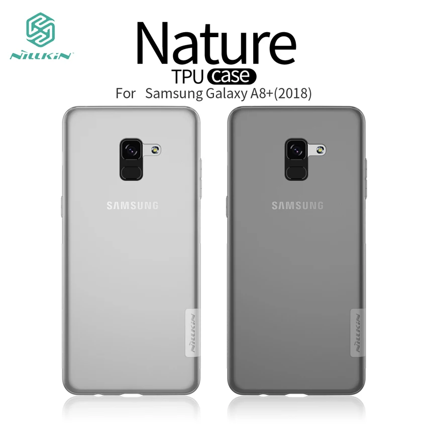 

For Samsung Galaxy A8+2018 Case Cover NILLKIN Ultra Thin Slim TPU Case For Samsung Galaxy A8+2018 High Quality Soft TPU