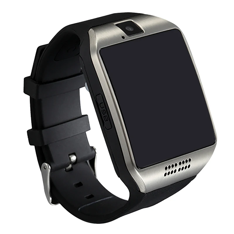 MOCRUX Q18 Passometer Smart watch with Touch Screen camera Support TF card Bluetooth smartwatch for Android IOS Phone