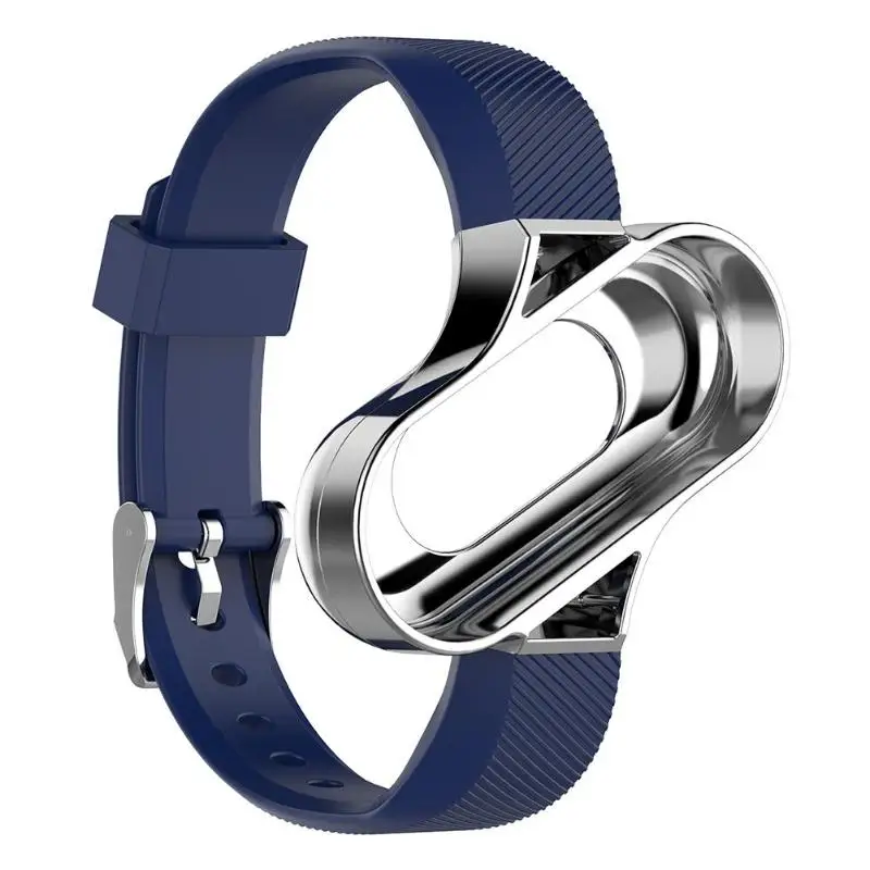 

Watch Bracelet for Xiaomi Mi Band 3 Sport Strap TPE Watch Band Wrist Strap Protective Case Cover for Xiaomi MI Band 3