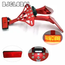 2016 High Quality Motorcycle CNC Aluminum Number Plate Hanger Tail Tidy License Plate Bracket For Yamaha T MAX 530 2013 – 2015
