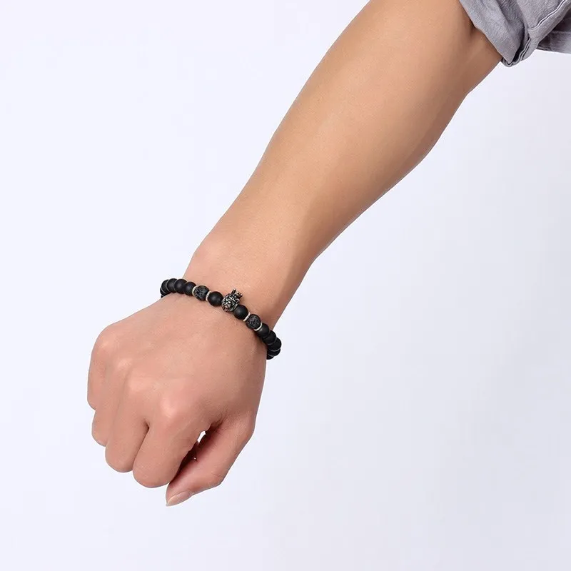 Meaeguet-Powerful-Mens-Gift-Alloy-Metal-8-5MM-Lava-Rock-Stone-Bead-Lion-King-Head-Elastic
