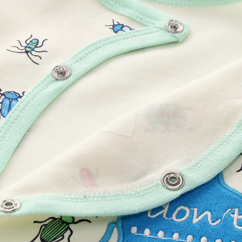 3 шт./компл. детские комбинезоны из хлопка Roupas de bebe menino Одежда для новорожденных
