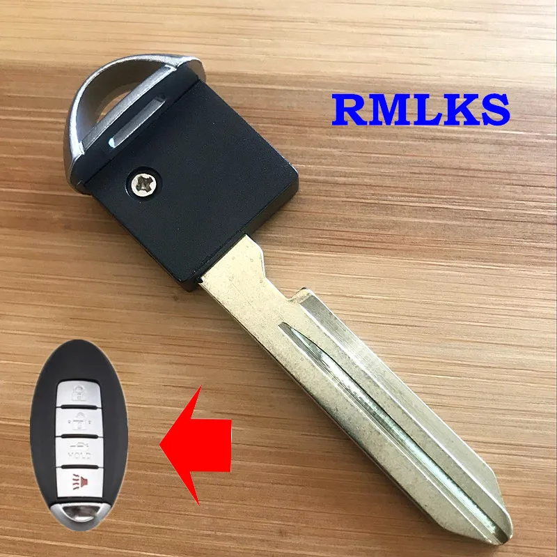 Аварийный дистанционный ключ без ключа без выреза пустой вставки лезвия подходит Nissan Altima Cube Maxima Pathfinder Rogue для Infiniti ID46 чип