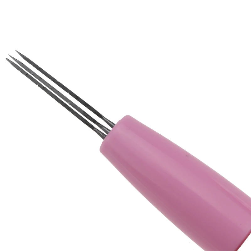 Wool Felting Kit Needle Felt Kit Needle Felting Wool Wool Felting Needles Needle Felting Mat Wool Felt Accessories Wool felt 3-needle set Poke Poke three-needle set Three-needle pen DIY tool