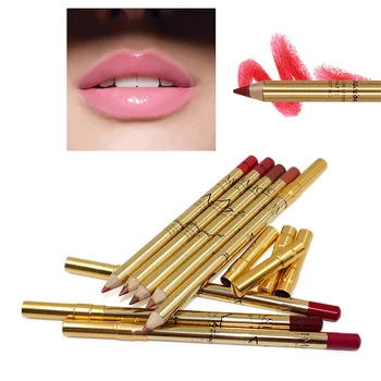 

8 Color Lip Pencil Long-Lasting Waterproof Lip Liner /Lipliner Pen Hot Mdf