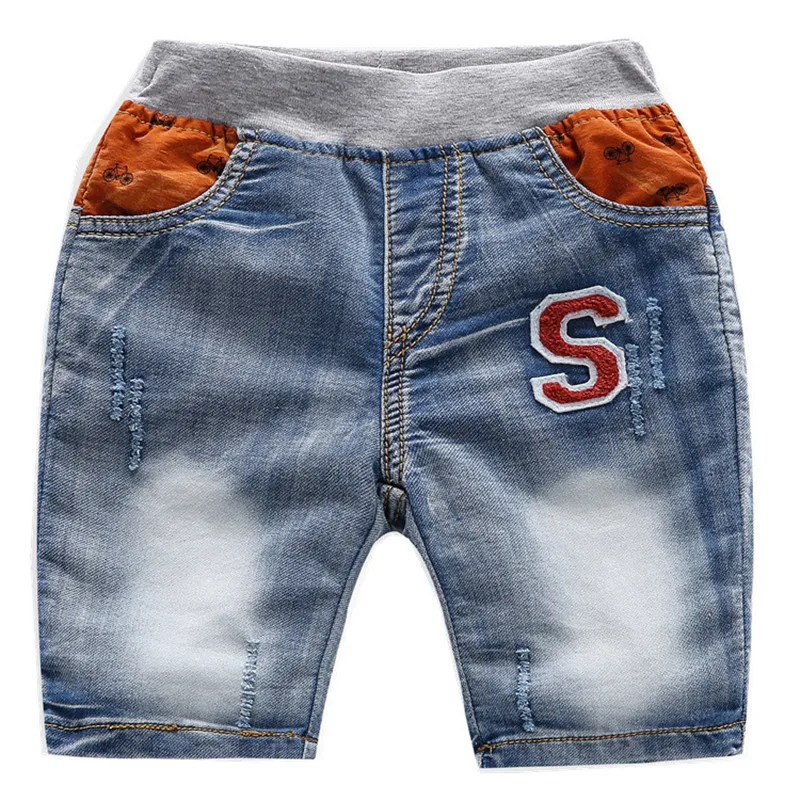 2-9t летние джинсы для мальчиков, шорты джинсовые шорты для подростков брюки для мальчиков детская одежда джинсы для малышей Детская одежда Spodenki - Цвет: Style Fourteen