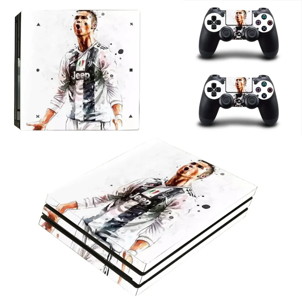 Cristiano Ronaldo Football Star PS4 Pro Skin Sticker Sony PlayStation 4