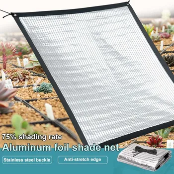 

Roof Garden Sun UV Block Protection Aluminum Foil Shade Heat Insulation HG99