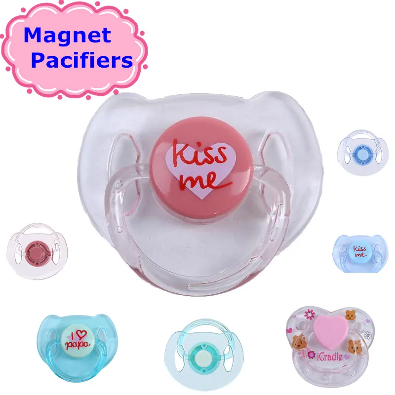 10pcs/lot Pacifiers for Bebe Reborn Dolls Pacifiers Nipples