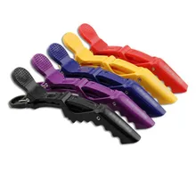 6 шт./партия, инструменты для укладки волос для девочек, профессиональные заколки для волос аллигатора для женщин, пластиковая невидимка заколки для волос, заколки для волос с бантом UR12