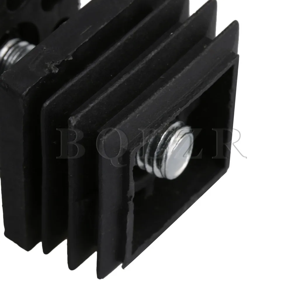 10x BQLZR 30mmx30mm M8 Thread Black Plastic Furniture Table Leg Plug Blanking End Caps Insert Plugs with Adjust Thread Feet 10x BQLZR 30mmx30mm M8 Thread Black Plastic Furniture Table Leg Plug Blanking End Caps Insert Plugs with Adjust Thread Feet