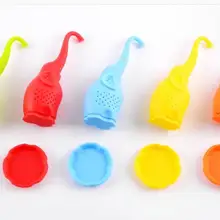 Горячая Распродажа чайный заварочный чайник фильтр слон Силиконовый Фильтр для чайных листьев для чая и кофе посуда для напитков кухонные аксессуары