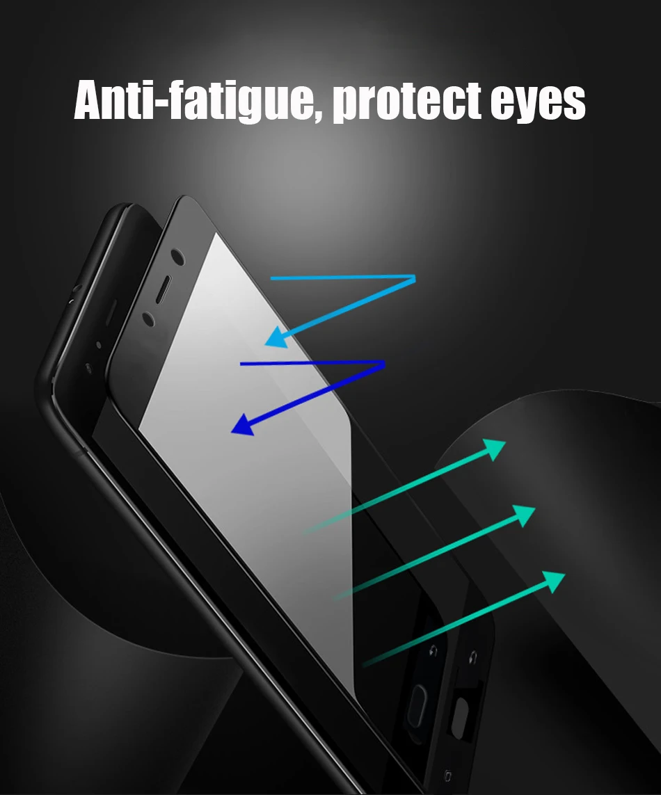 5D Tempered Glass for Samsung Galaxy A8 Full Cover Screen Protector for Samsung Galaxy A9 Star Lite A6 Plus A5 A7 A3 Glass Film  (5)