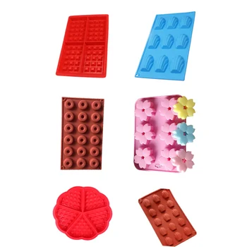 

DIY Sugar craft Cake Silicone Mold Shell Donut Shaped Fondant Mold Cake Decorating Tools Christmas Baking Cookie Tools