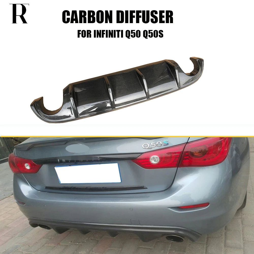 Buy Q50 Carbon Fiber Rear Diffuser for Infiniti Q50