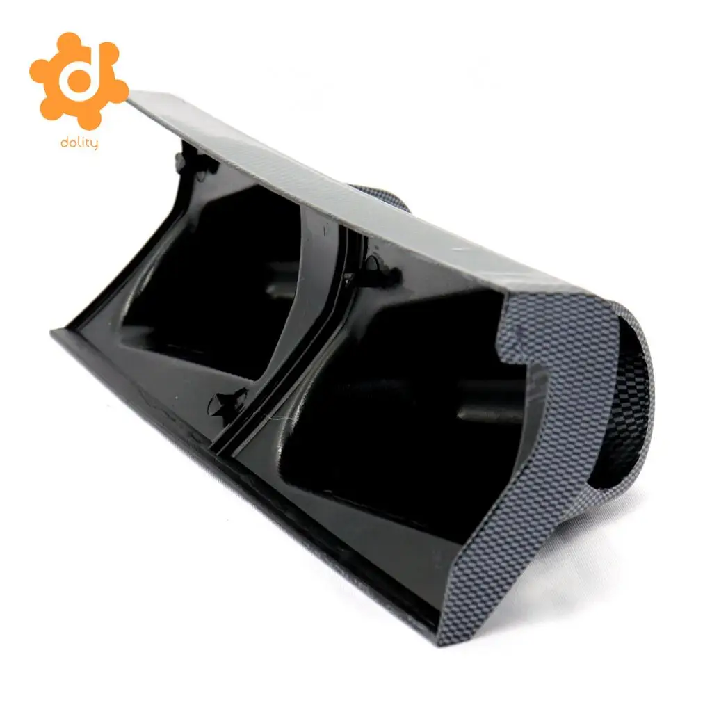 Car 52mm Double Hole Right Side Pillar Gauge Meter Mount Holder