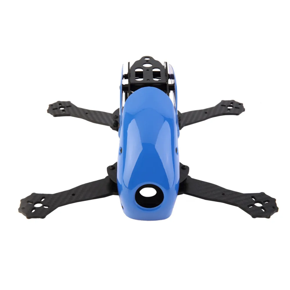 Robocat 270mm 4-Axes Carbon Fiber FPV-Racing Mini Quadcopter Frame Kit BLUE robocat 270mm 4 axis glass fiber racing mini quadcopter frame with hood cover unassembled