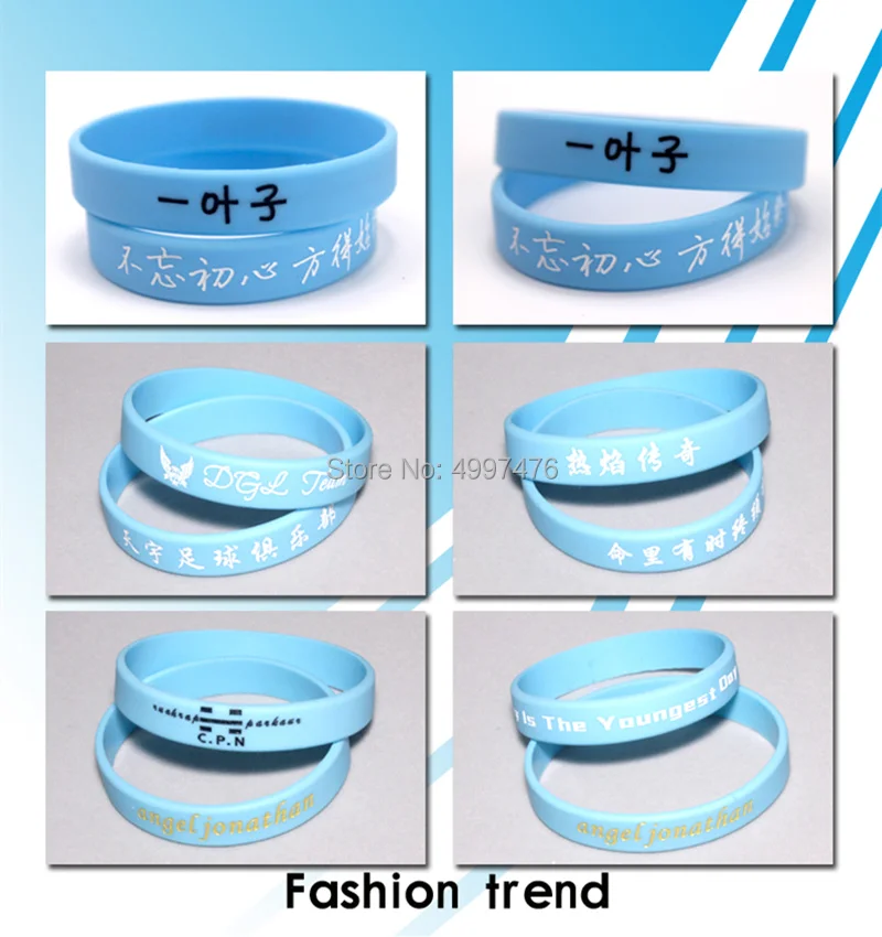 blue bracelet