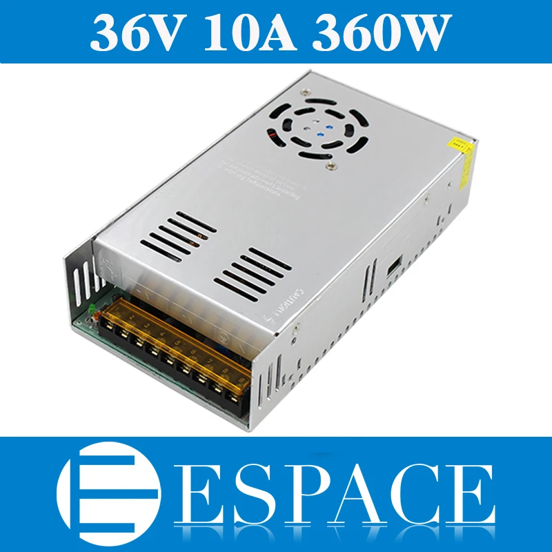 Best quality 36V 10A 360W Switching Power Supply Driver for font b CCTV b font font