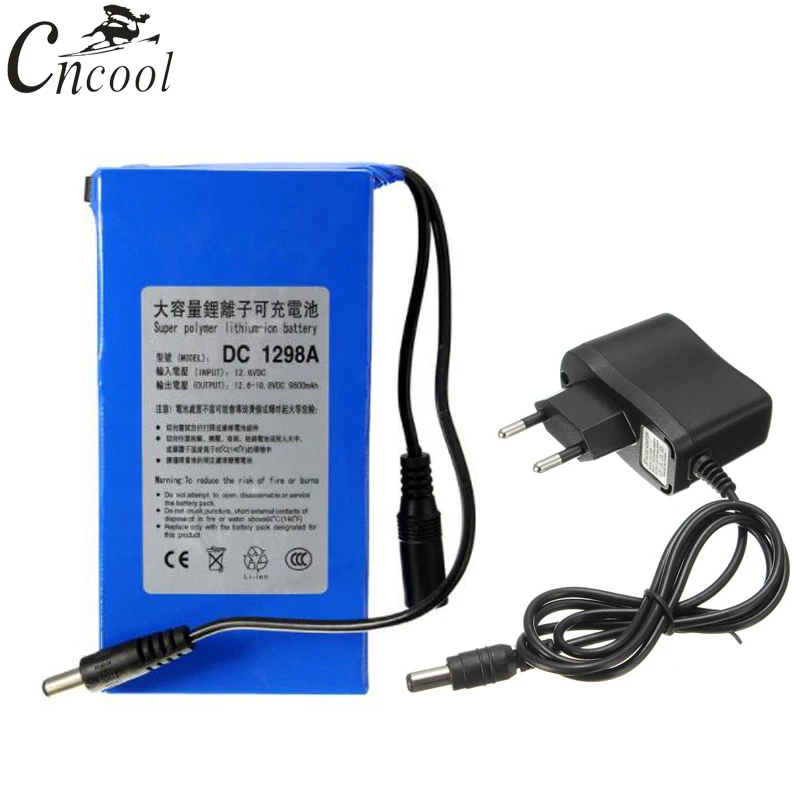 Long Life Rechargeable Lithium-ion Battery Pack with 8V DC 6800mAh Output