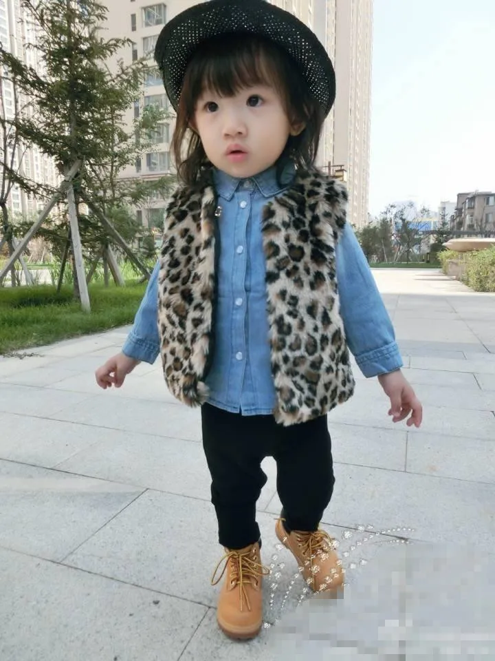 Leopard Vest Sleeveless Outfits Casual 