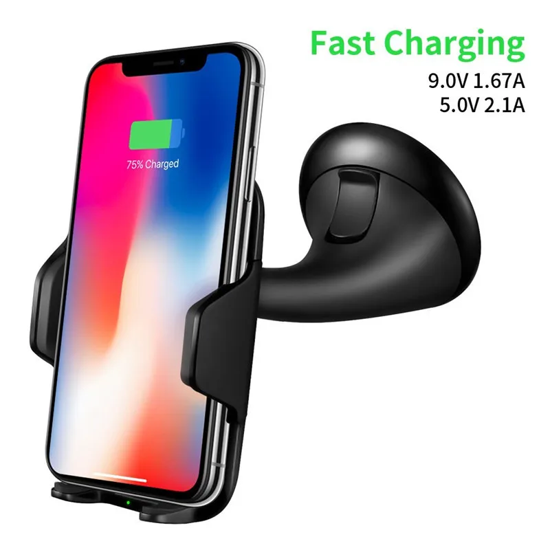 Hkhuibang зарядка для телефона 10W QI зарядное устройство iPhone X XR беспроводное держатель