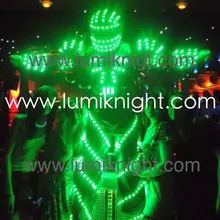 Светодиодный костюм/одежда со светодиодами/легкие костюмы/светодиодные костюмы роботов/костюм со светящейся надписью/костюмы со светодиодами