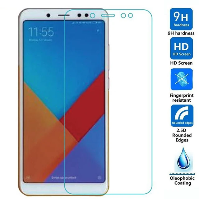 Для Xiaomi Redmi Note 5 Pro закаленное стекло 2.5D защитная пленка 9H Взрывозащищенная для ЖК