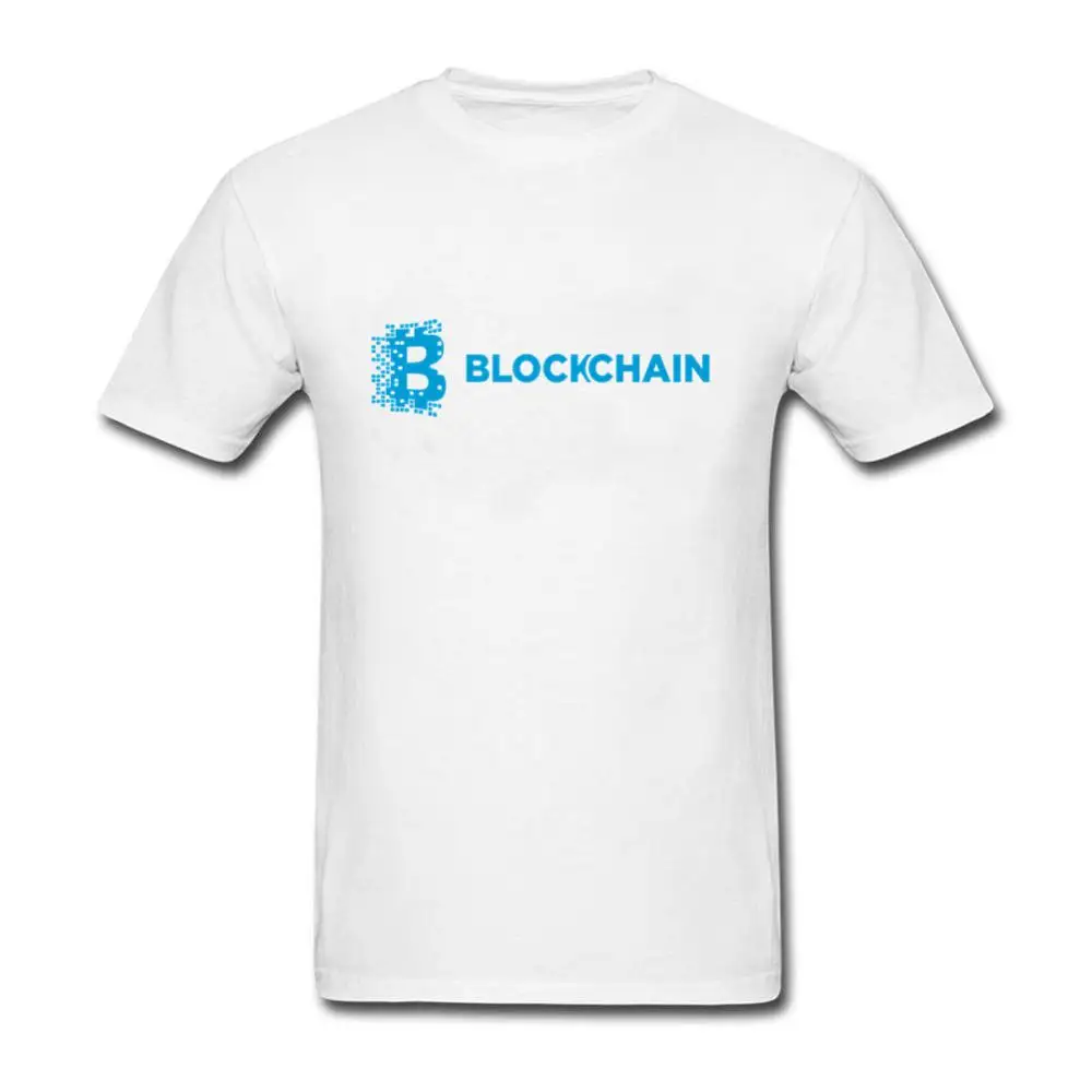 2019 Мужская футболка Биткоин крипто блокчейн футболки для мужчин печатных