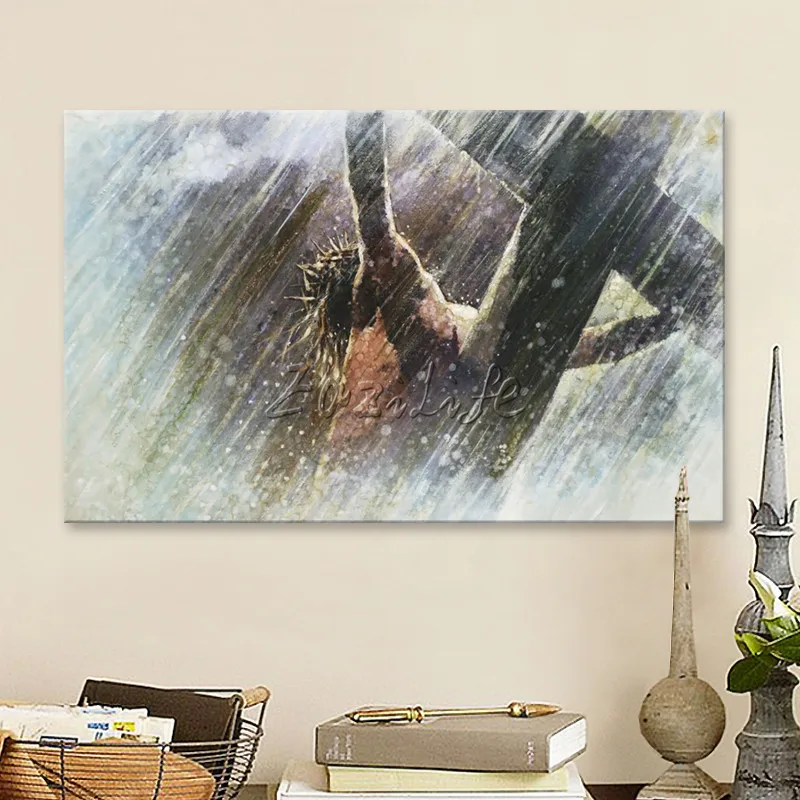 Jesus Christ Jesus picture on Canvas Posters and Prints Wall Art Pictures for font b living