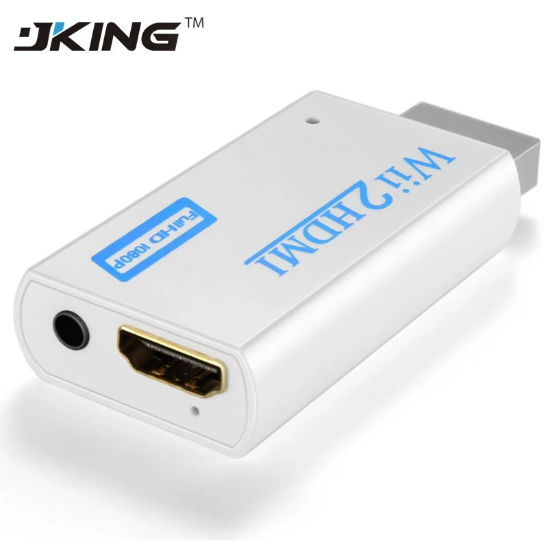 JKing Wii к HDMI адаптер конвертер Поддержка 720P1080P 3.5 мм аудио для HDTV 2 | Мать и ребенок