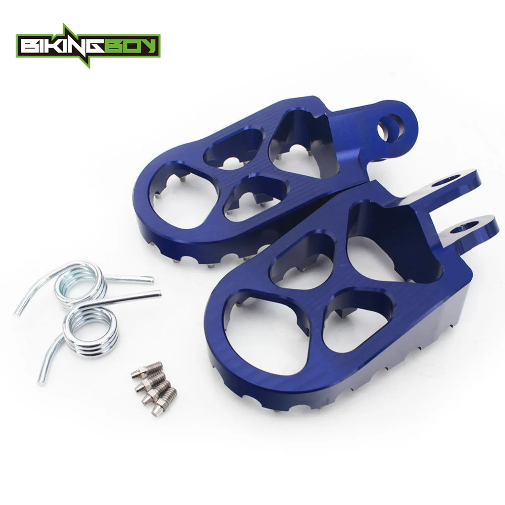 Педали для ног BIKINGBOY MX педали SUZUKI RM 125 250 91 02 RMX R S 93 99 DRZ400 E 00 01 DRZ 400 SM 05 16|Подставки под