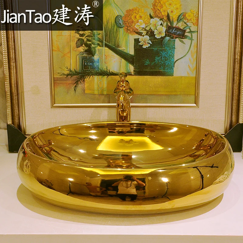 Online Kaufen Großhandel oval waschbecken aus China oval waschbecken