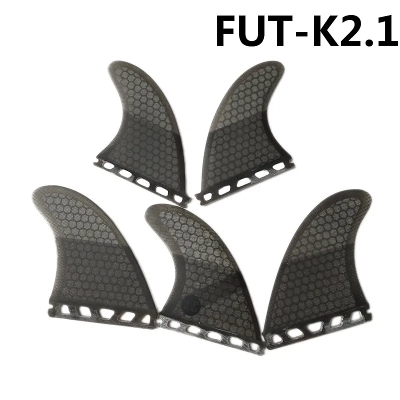 Surf Future Fin K2.1 плавники для серфинга черного цвета из стекловолокна сотовые три-четыре плавники Quilhas Подруливающее Устройство 5 плавников набор