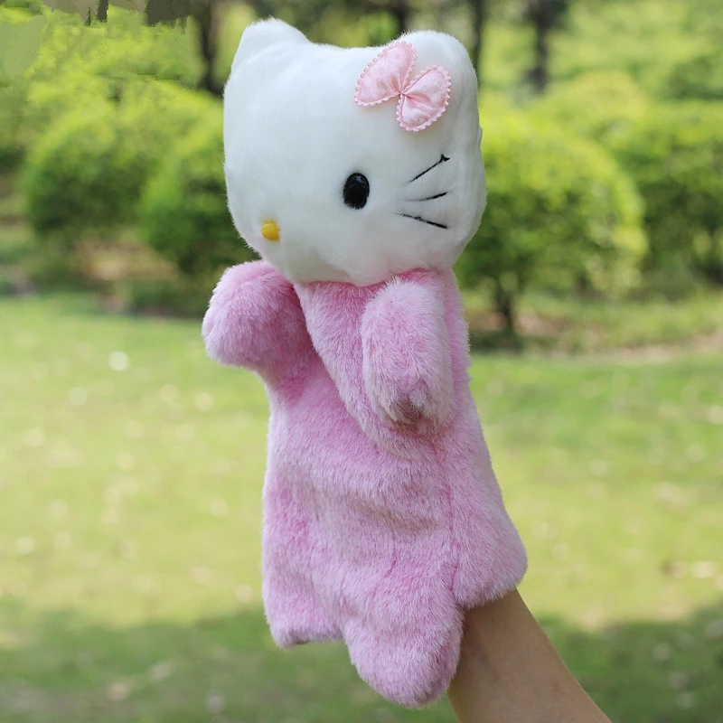 Мультяшная кошка наручная Игрушка Игрушки Кукла Плюшевая Hello Kitty розовая Милая игрушечная кошка игрушки для детей день рождения рождественские подарки