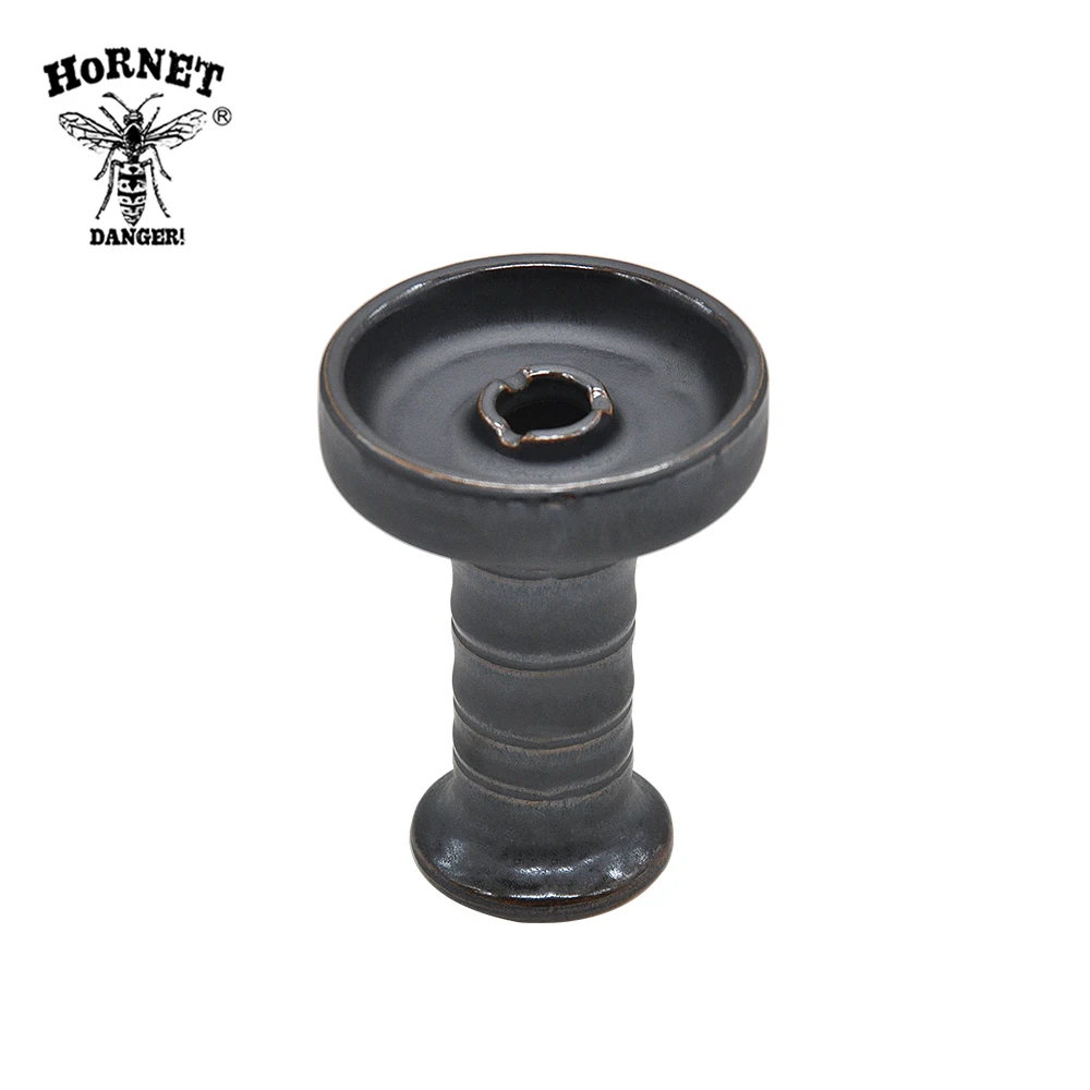 Керамическая чаша для кальяна с центральной большой воронкой идеальная лотоса 4
