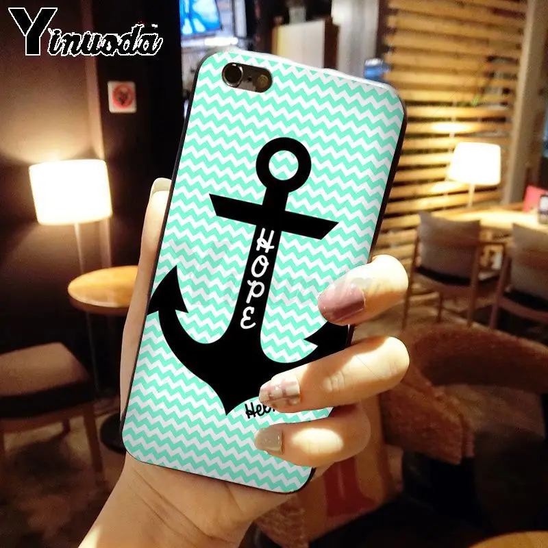 Nautical Tattoo blue boat Anchor Art