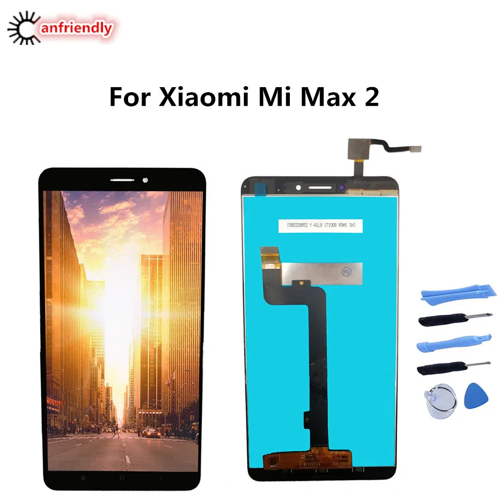 

For Xiaomi Mi Max 2 6.44" LCD Display + Touch Screen Replacement Digitizer Assembly For Xiaomi Mi Max2 Max 2 phone lcds screen