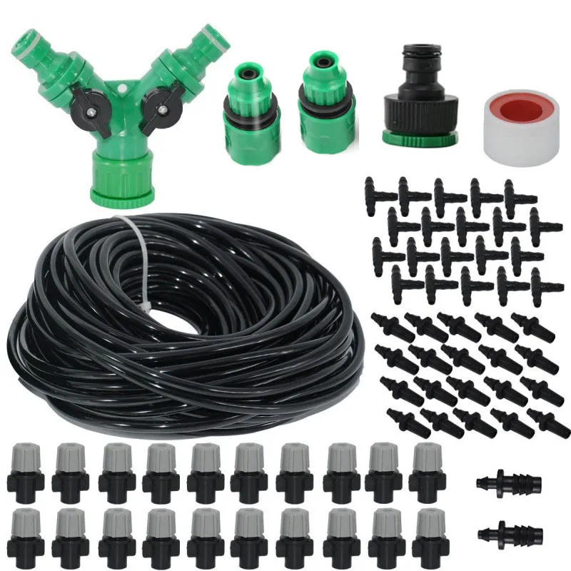 20M Garden Irrigation Set Misting Cooling Drip irrigation System