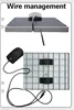 Tapis de souris/support de plateau de clavier, support de bureau pour ordinateur portable, bord de Table/chaise à mouvement complet OK-110 ► Photo 3/5