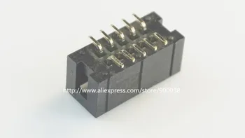 

10 Pcs SMT 2.54mm 2x5 Pin 10 P shrouded Box header IDC Socket straight Male 2 rows 2.54 SMD PCB reflow solder