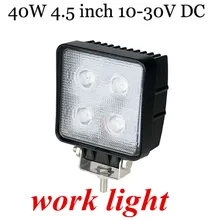 Лидер продаж 2pcs40W светодиодный Работа свет лампы площади внедорожный потолочный Луч 4x4 седельный тягач похвастаться внедорожник ATV светодиодный свет работы