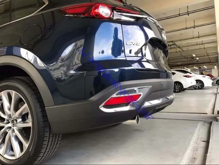Для Mazda CX-9 CX9 украшения аксессуары ABS хром задний отражатель противотуманных фар Крышка лампы Отделка