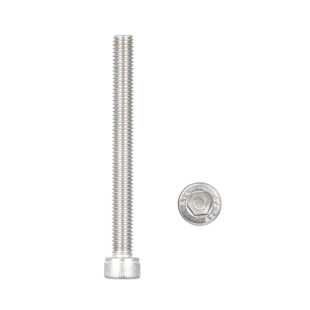 5Pcs M6 DIN912 Stainless Steel 304 A2 Round Head Screws Mushroom Countersunk Screw Head Screw