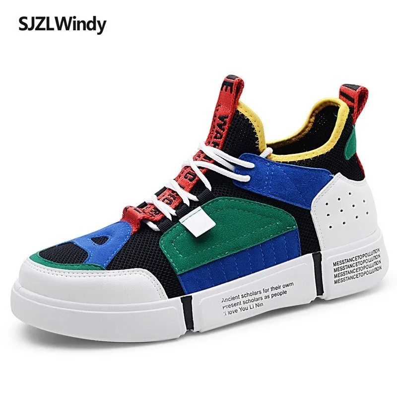 

New Spring Autumn casual shoes men Big size39-44 sneaker trendy comfortable mesh fashion lace-up Adult men shoes zapatos hombre
