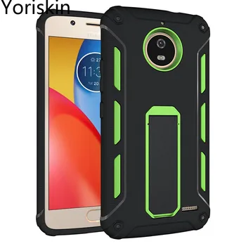 

For Moto E4 Heavy Duty Case Dual Layer Hybrid Impact Slim Armor Case For Motorola Moto E4 Accessories With Kickstand Feature
