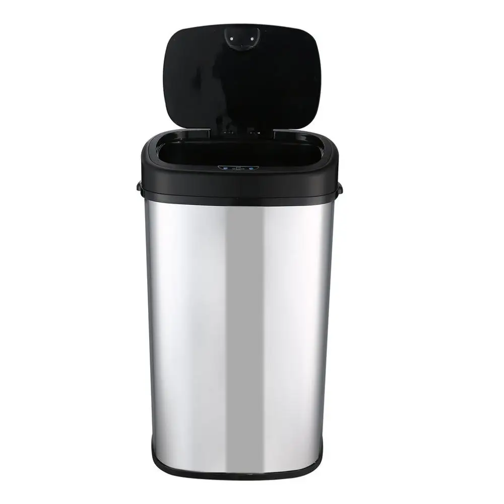 

Smart Sensor Waste Bin Rubbish Box Trash Bin SD-007-B 58L Capacity Inductive Type Trash Can Humanized Design Garbage Box