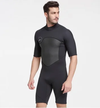 2MM Men Snorkeling Brand Spearfishing Quick-dry Equipment Swimwear Black Neoprene Scuba Breathable Wetsuit Athletic Diving Suit one pieces swimsuit criss cross open back one piece bathing suit swimwear in black size m s